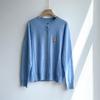 MK Brand Fox Embroidered Wool Cardigan - Single-Breasted, Round Neck Sweater for Autumn/Winter
