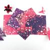 Colorful DIY Cherry Blossom Decor Kids Handmade Scrapbooking Origami Paper Craft Paper Sakura