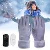 USB Beheizte Handschuhe 3 Stufen Einstellung Winter Thermische Fahrradhandschuhe 10000mAh Motorradrennen Fahrhandschuhe Winddicht Touchscreen