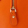 Salvatore Ferragamo Fiamma Handbag 2WAYShoulder Orange leather Women Used