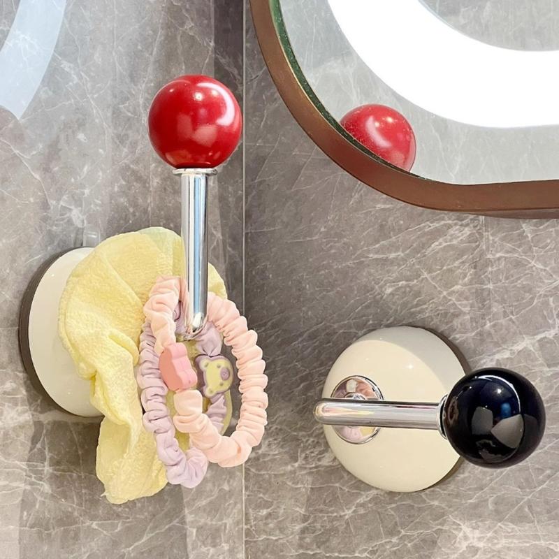 Quick Install Waterproof Adhesive Hook Wall Hook for Home Organization Bathroom Kitchen Use