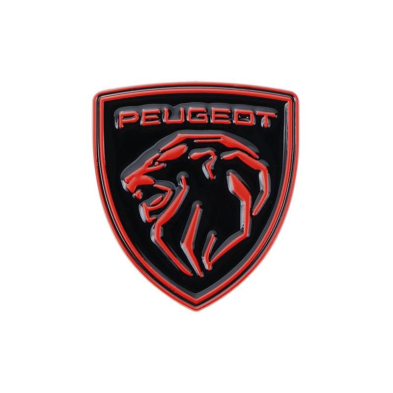 Auto 3D kovové odznaky Kufr Karoserie Okno Boční Dekorace Samolepka Pro Peugeot 408 4008 308 3008 Rifter 5008 508 2008 208 301 RCZ 407