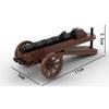 MOC Military Building Blocks Figure Napoleon Wars Soldier Accessories Weapon Cannon Sandbag Army Pirate Mini Brick gift X003 DIY