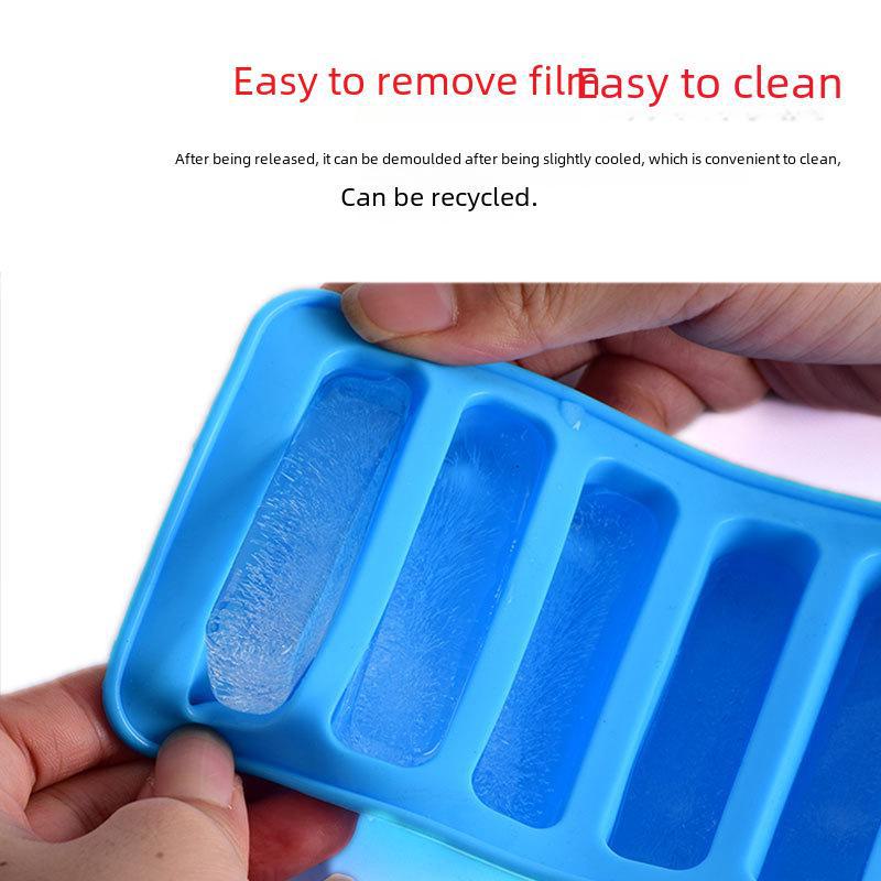 Силіконова форма на 10 отворів для пальчиків, мафінів, печива та форм для льоду