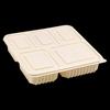 Biodegradable 6-Compartment Lunch Box