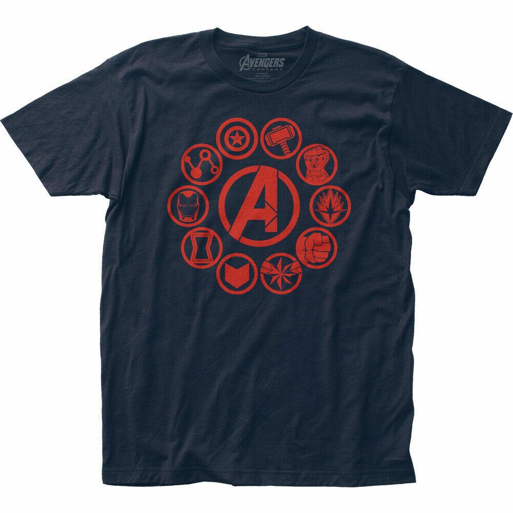 Avengers Endgame Marvel Movie Icons Licensed Adult 2XL T-Shirt M