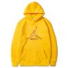Mens Fleece Lined Hooded Sweatshirt Winter Warm Casual Sportswear Oversized Print Pullover Youth