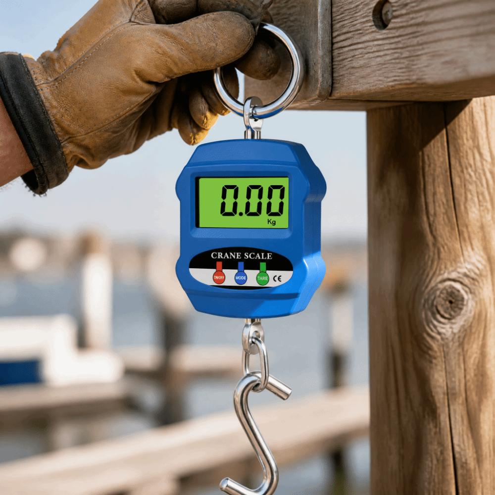 300kg Weighing Capacity Portable Heavy Duty Hook Weighing Scale Electronic Weight Balance  Farm Use