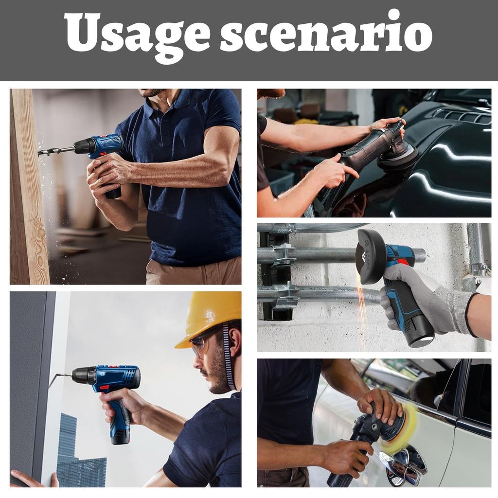 Hand Drill, Angle Grinder, Wrenchs, Screwdriver, Electric Tool, Lithium Battery