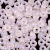 "100 Pcs Large Hole Transparent Frosted Barrel Beads - Colored Onion Powder Plastic Pony Beads for Dreadlocks and Wigs"
