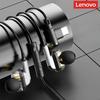 Original Lenovo YF45 Gaming Earphones Wired in Ear Headphones Type-C/3.5mm With Mic Microphone Sound Noise Isolation for PC Phone Laptop NEW