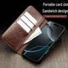 Chali iPhone 17 Pro Max Leather Flip Cover with Stand & Card Slots - Full Coverage Protective Case