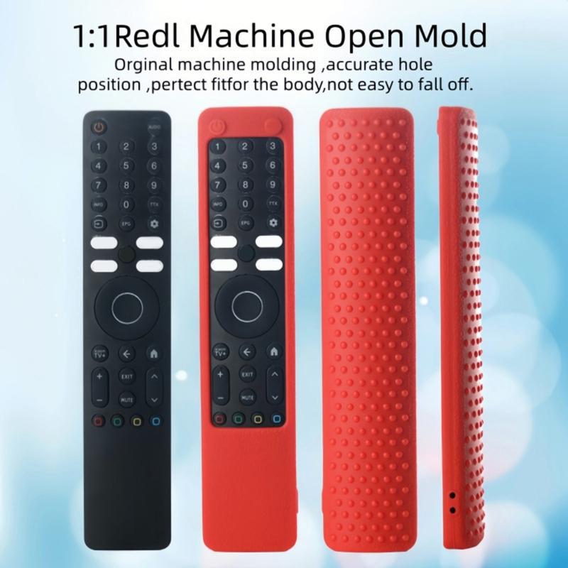 Flexible Silicone Protective Cover for XMRMML 4K Q2 50in 55in 65in Remote Control AntiDrop Dustproof