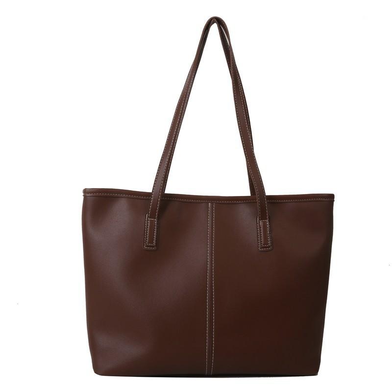 Fashionable Urban Minimalist Large Shoulder Bag For Women Soft And Chic Tote In Four Colors