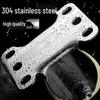 JNL 304 Stainless Steel Nylon Swivel Caster Wheel