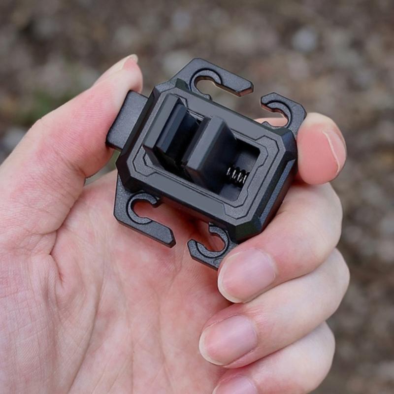 Spring Loaded Fishing Accessory With Rod Clamps Eyewears Holder Cable Organizers For Outdoor Lover