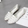 Style Women Flats Pointed Toe Cut-outs Loafers Hollow Out Slip on flat Shoes Women Sandals Zapatos mujer Ladies Shoe ujm89