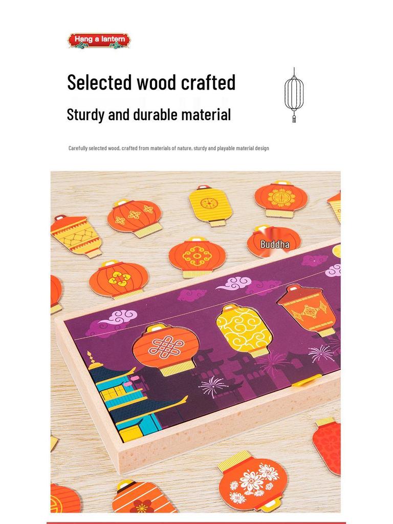 Montessori Wooden Dress-Up Puzzle Game for Kids: Changeable Outfits for Boys & Girls