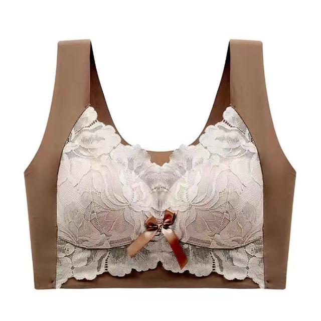 Sexy Spitzen-BH, nahtlos, Übergröße, 5XL, Damen-BH, Damen, stahlfreie Unterwäsche, Show-Fit-BH, Tops, Damen-BH