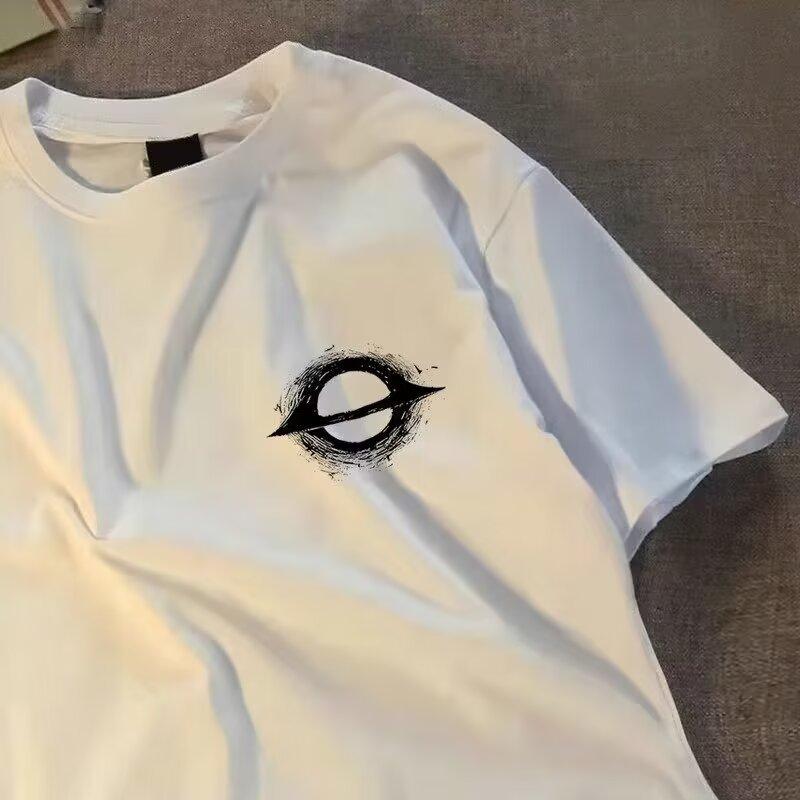 New Short Sleeved T-Shirt For Men In Summer, Korean Style Trend, Simple Half Sleeved Top, Hong Kong Style Loose Casual Brand T-Shirt