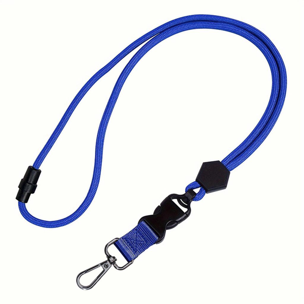 Adjustable Neckband Keychain Multi-Function Mobile Phone Lanyard Anti-Lost Badges Id Card Clip Lanyard Neck Straps Key Chain