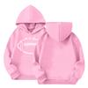Cute Hoodies For Teen Children Trendy Preppy Hooded Sweatshirts Oversized Long Sleeve Shirts Clothes For Children