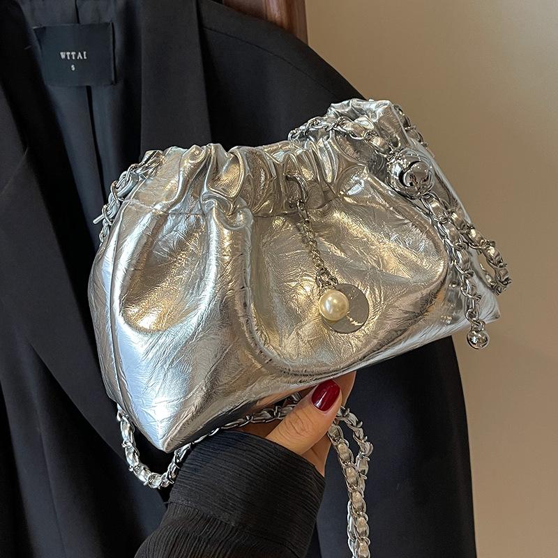 2023 Women's Trendy Designer Chain Shoulder & Crossbody Bucket Bag