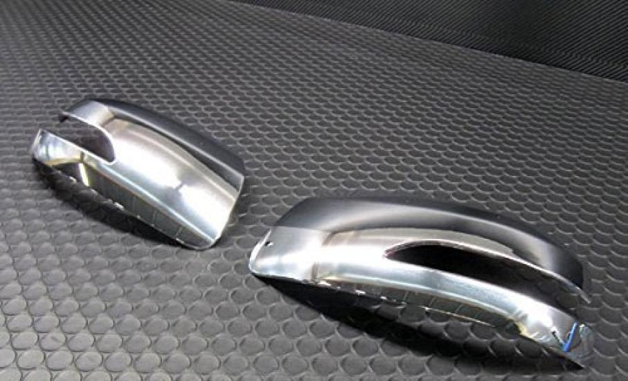 BRIGHTZ Chrome Door Mirror Covers for Mira Compatible with and 310 eS (LA300S, LA310S) [MIR-SID-137] LA300, A300, 300, LA310, A310, (Part Number