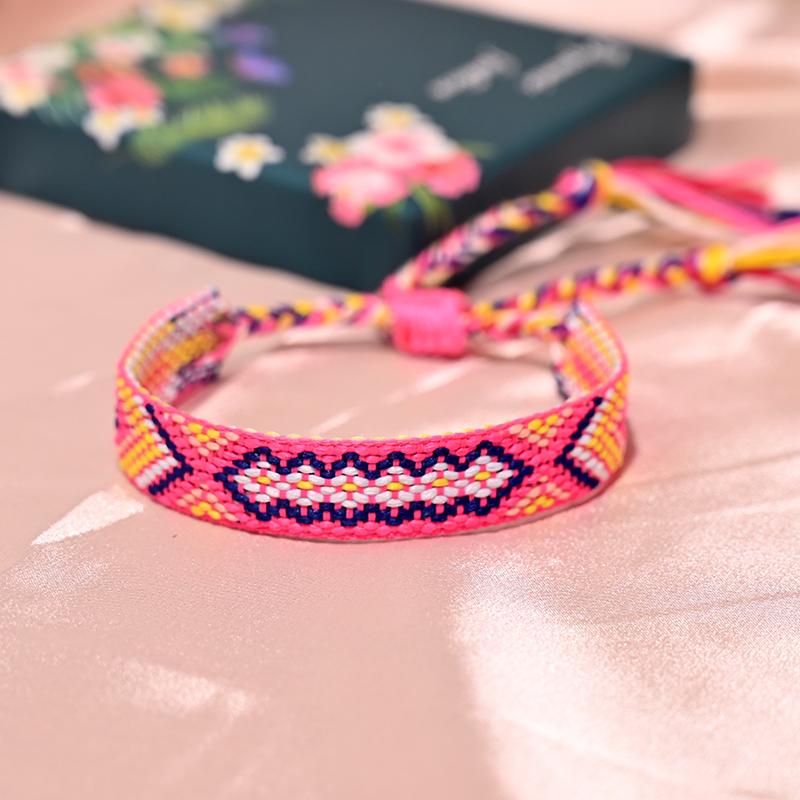 12 Kleuren Bohemia Vriendschap Kwastje Armband voor Vrouwen Mode Katoenen Touw Weven Zomer Strand Boho Meisjes Armbanden