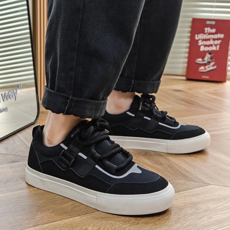 Men's Shoes Trendy Autumn New Hong Kong Style Niche Original Canvas Shoes Men's Versatile Leisure Board