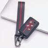 Silicone Smart Key Fob Cover Shock Absorbing Anti-Scratch Protective Sleeve Keychain Universal For Electric Vehicle Motorcycle 4 Button Remote Key