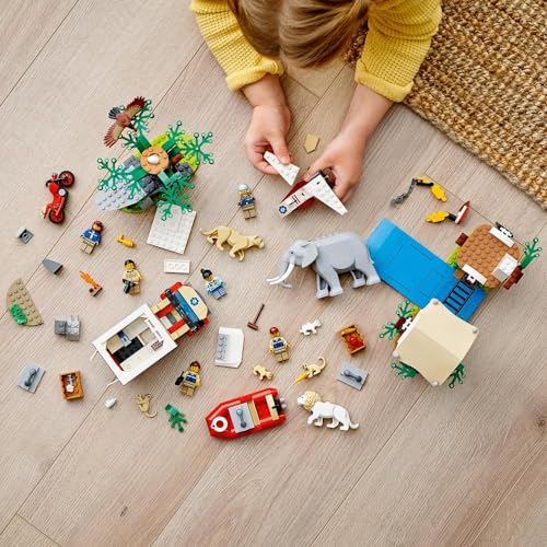 LEGO City Animal Rescue Base 60307 Toy Animal Animal Boys Girls Ages 6+