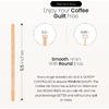 Coffee Stirrers Disposable Wooden Coffee Stir Sticks - Round-End Birchwood 5.5 Inches Large Wooden Stir Sticks - Pack of 500 Wood Stir Sticks, Coffee