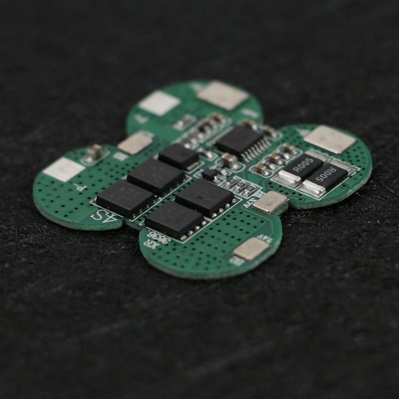 4S 15A 14.8V 18650 Lithium Battery Protection Board Plum Shape Common Port Overcurrent Protection For Electric Tools