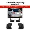 4 STÜCKE Auto Schmutzfänger Spritzschutz Kotflügel Auto Schmutzfänger Kompatibel mit Honda Odyssey 2009 2010 2011 2012 2013