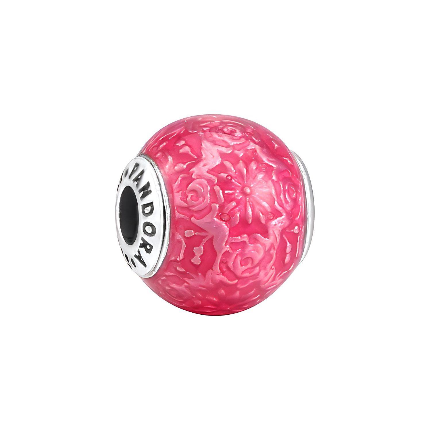 Pandora Essence Freedom Red Fine Chain Bead Women Jewelry Pink 796083EN117 Pink