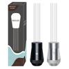 NEOUZA WDT Nástroj pro distribuci kávy Espresso Práškový míchač s magnetickou hliníkovou rukojetí a osmi nerezovými jehlami Regulátor, 0,4 mm Ultrajemný