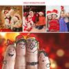 Set of 16 Christmas Inflatable Reindeer Antler Ring-Toss Game Set 2 Antler Hats 12 -Rings 1 Pump 1 Storage Bag Rudolph Game For Kids Family Xmas