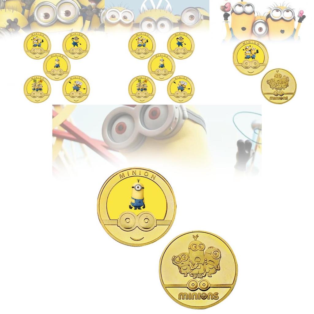 Adorable Minion Kevin Despicable Me Commemorative Coin Gift For Kids And Friends