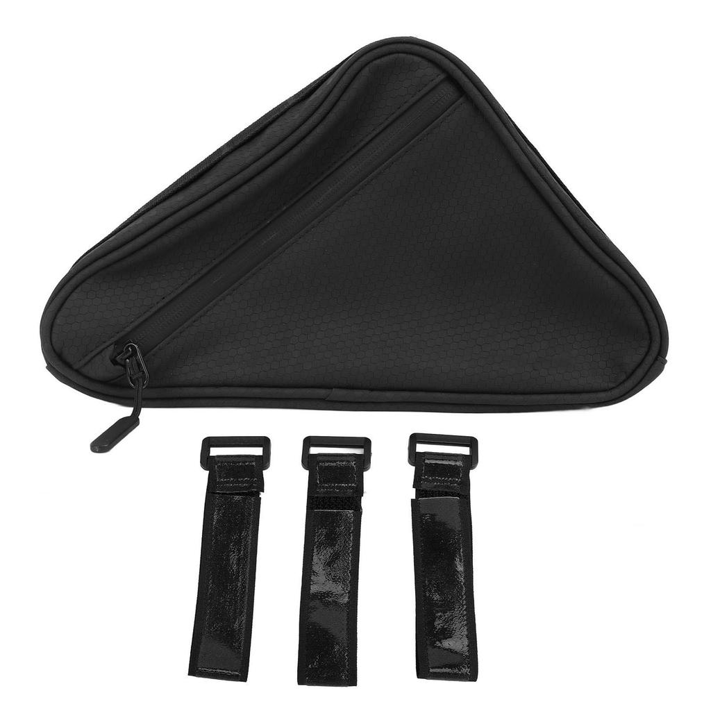 Bike Top Tube Bag Water Resistant Bike Triangle Pouch Large Capacity Bike Front Frame Bag for