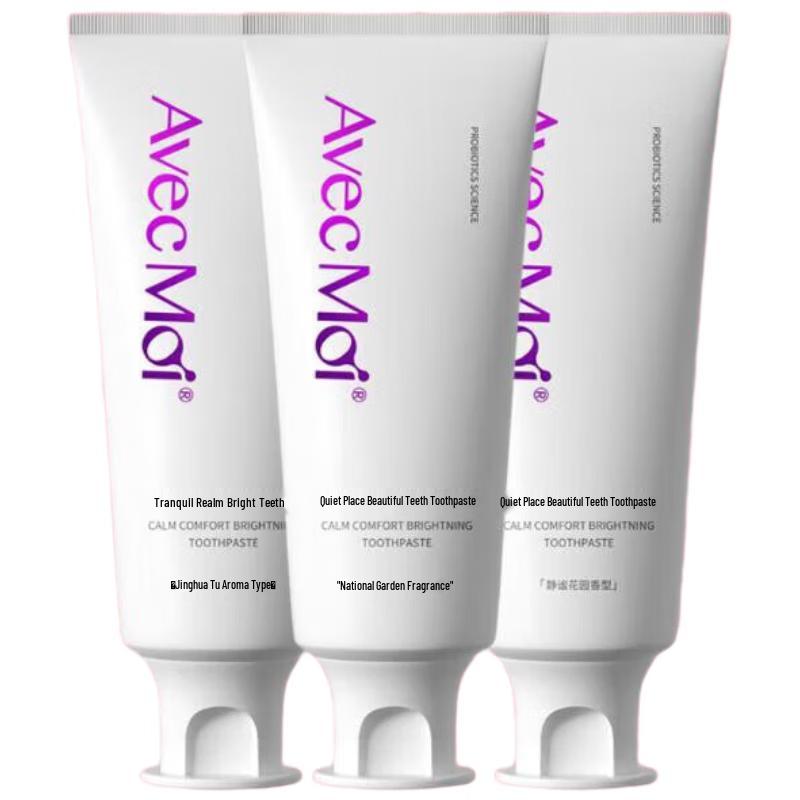 

Avec Moi Probiotic Whitening Toothpaste