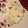 6Pcs Happy Birthday Red Envelope Hot Stamping Creative Red Pocket Red Pocket For Lucky Money Birthday Wedding Red Gift Envelopes