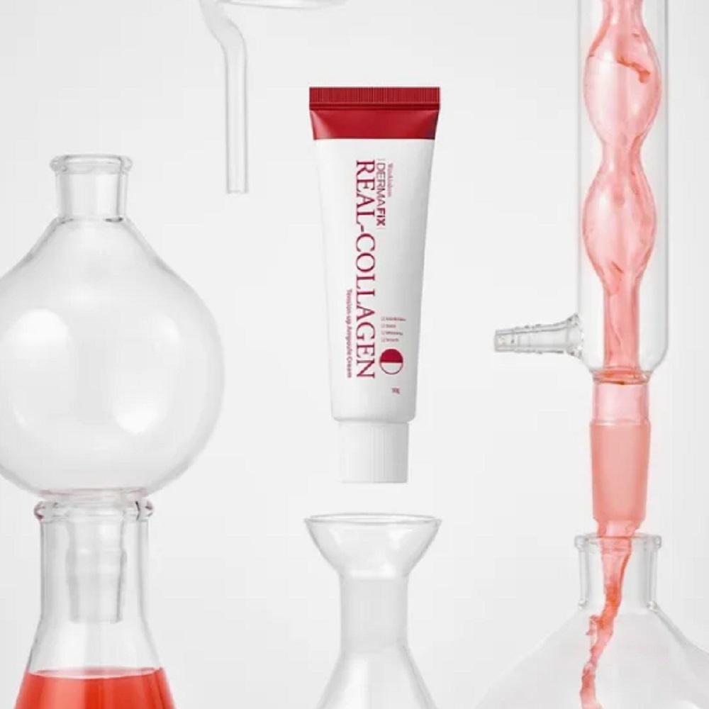 DERMAFIX Real Collagen Tension-Up Ampoule Cream, 50g, 1 Piece