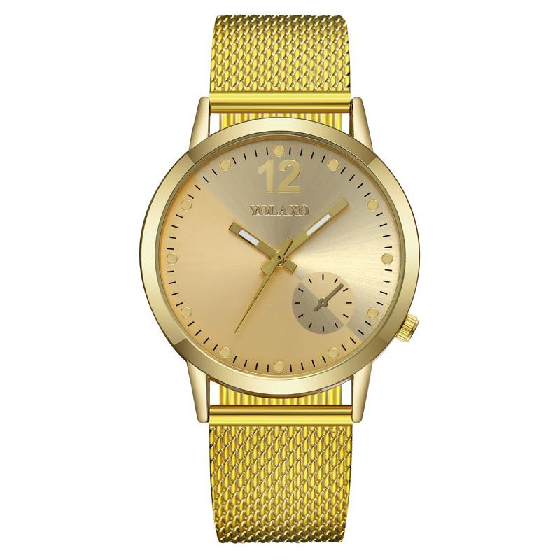 

Популярні європейські та американські модні цифрові чоловічі годинники на одне око, чоловічі кварцові чоловічі годинники золотий