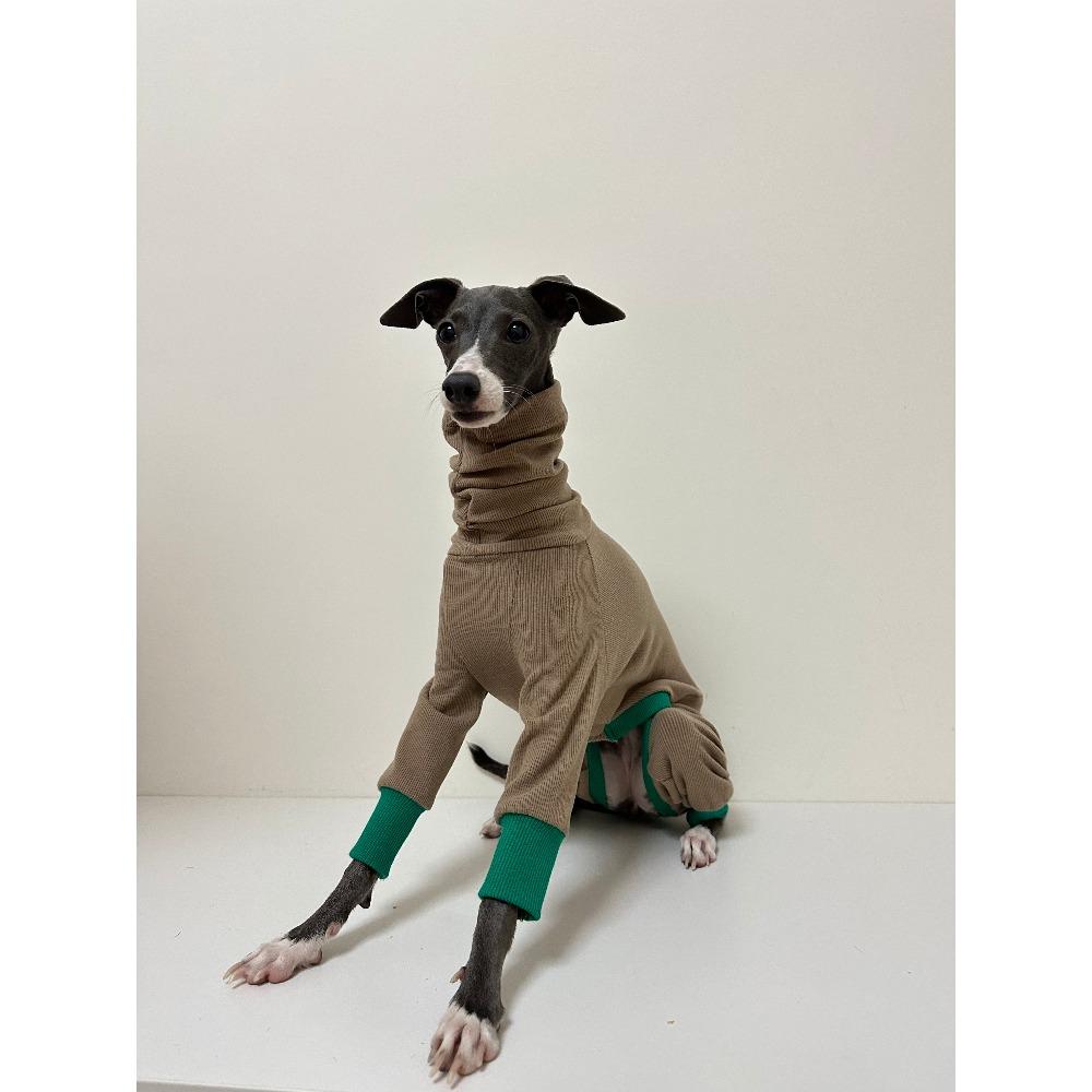 Soft Warm Pet Dog Sweater Pajamas,Winter Puppy Hoodies - 4 Legs & Belly Covered,High Quality Sweaters For Whippet Greyhound