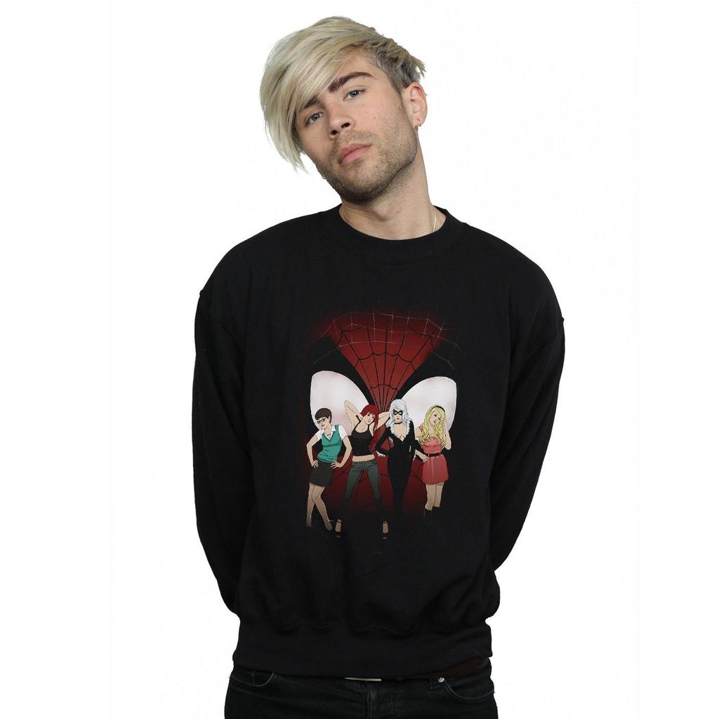 Marvel Mens Women Of Spider-Man Sweatshirt