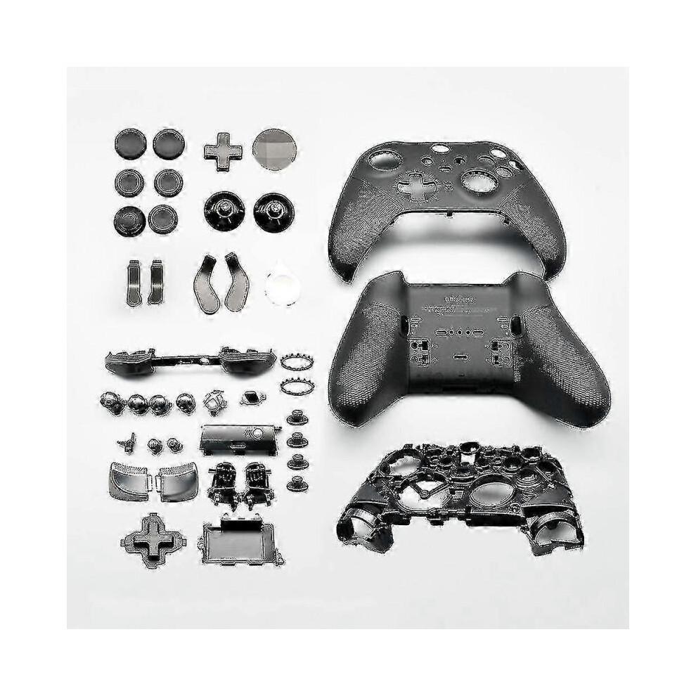 (Vollständige Gehäusesets)Für Xbox One Elite Series 2 Controller Ersatzschale Oberes Unteres Gehäuse Lt Rt Tasten Lb Rb Bumper Zubehör Reparaturteile