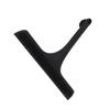 Glass Wiper with Non Slip Handle Silicone Window Cleaner Squeegee for Bathroom Windows Kitchen Mirror Black
