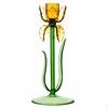 Iris Flower Candle Holder HighTemperature Fired Translucent