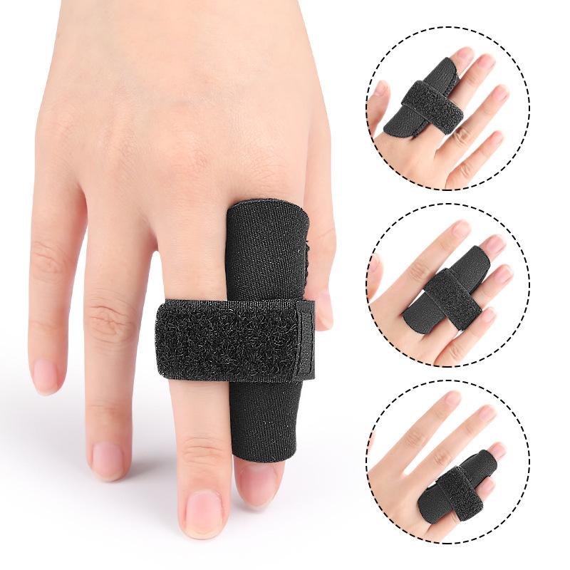 Basketball Finger Protector Sleeve - Single Finger Compression Bandage Wrap Support